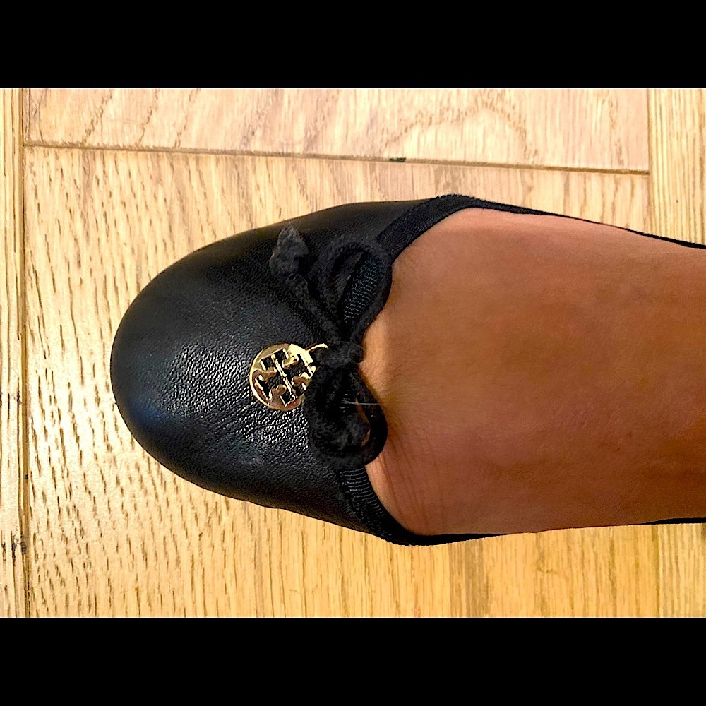 Tory Burch black ballerinas - AMAZING CONDITION